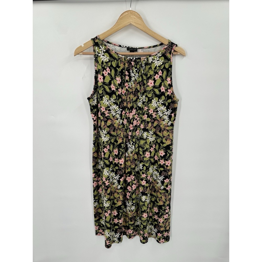 J. Jill Floral Dress Womens SP Cottagecore Flowy Spring Summer Feminine Botanic